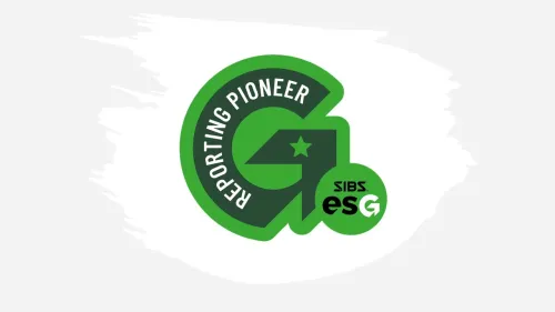 Selo SIBS ESG Reporting Pioneer